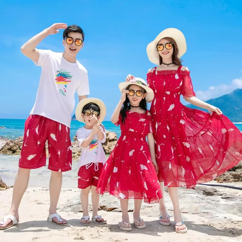 Summer Clothing Looks - Holiday Vacation Look Family Matching Clothing