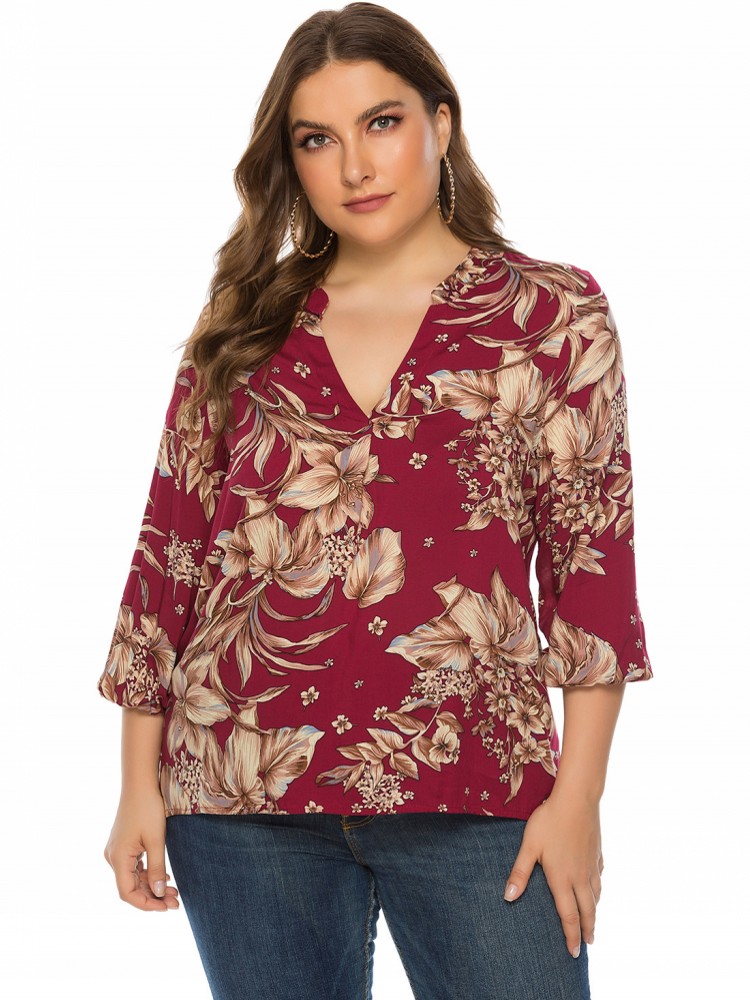 Xl Summer Clothing - Women's Plus Size XL-4XL Casual Long