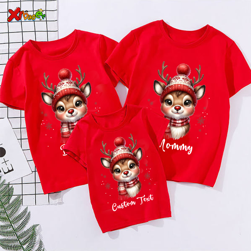 Summer Clothing Name - Christmas Shirt Custom Name Kids Family