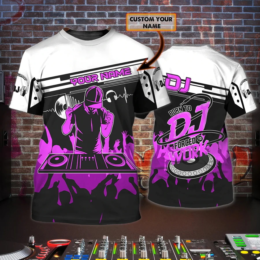 Newest Summer Men's T-shirt DJ - đánh giá và giá Summer Clothing Name