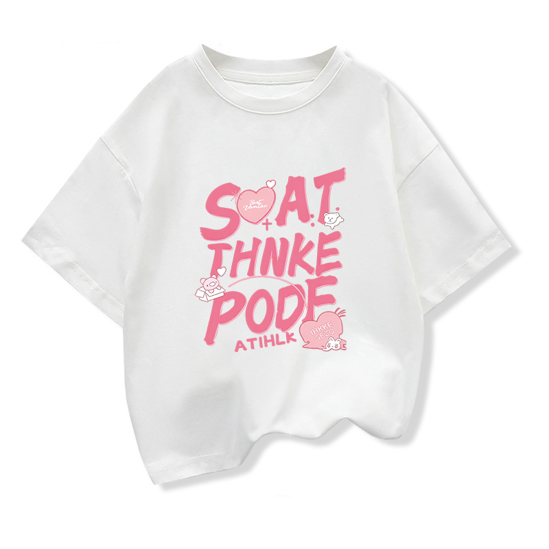 2026 Trendy Girls Loose Short  - đánh giá và giá Summer Clothing Drawing For Kids