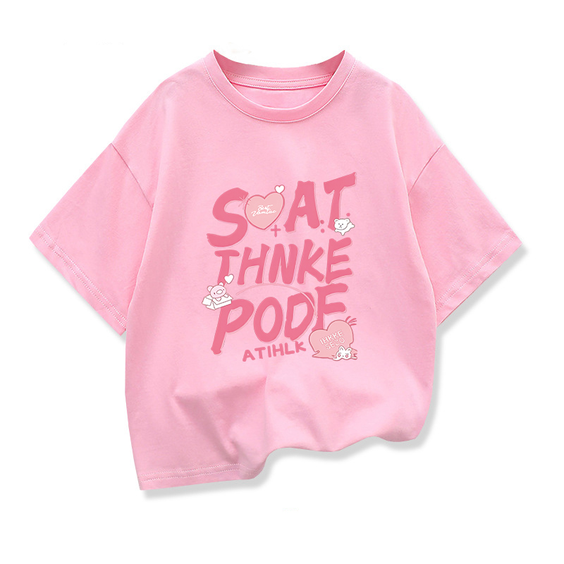 2026 Trendy Girls Loose Short  - đánh giá và giá Summer Clothing Drawing For Kids