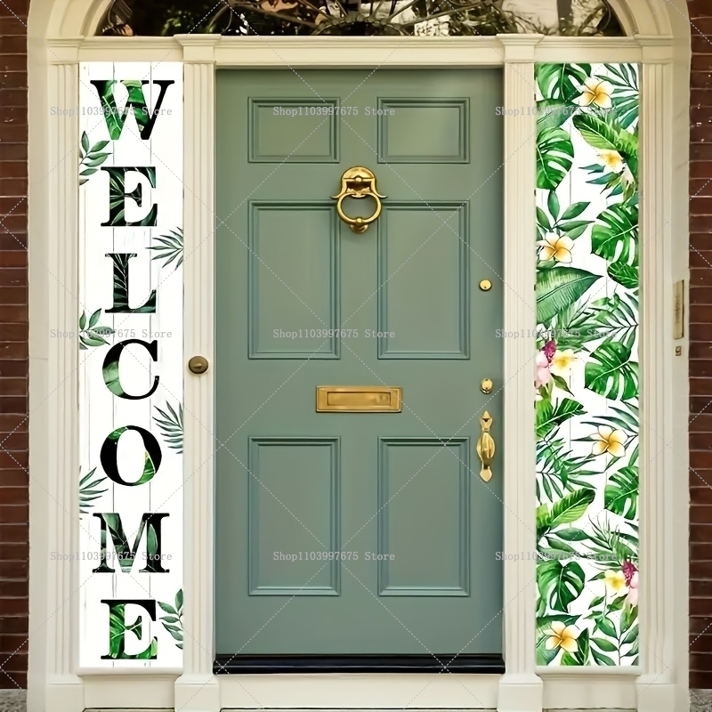 2D Welcome Summer Door Banners - đánh giá và giá Summer Clothing Banner
