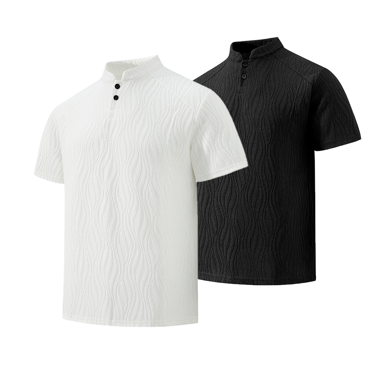 Bark Texture Menswear Clothing - đánh giá và giá Summer Clothing Cheap
