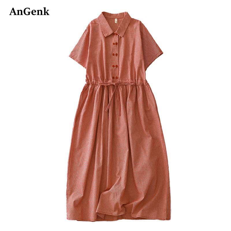 Cotton Short Sleeve Vintage Pl - đánh giá và giá Summer Clothing Drawing