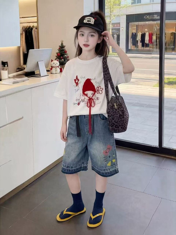 Girls Summer Short Sleeve T-Sh - đánh giá và giá Summer Clothing Online