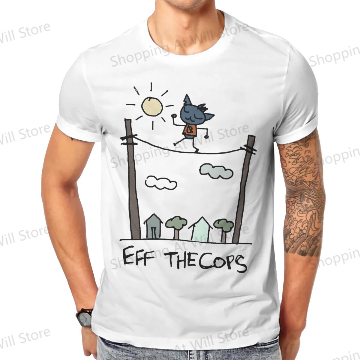 Summer Men's and Women's T-shi - đánh giá và giá Summer Clothing Drawing