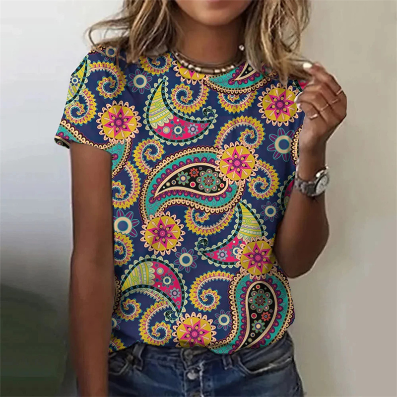 Harajuku New 3D Persia And Ind - đánh giá và giá Summer Clothing India