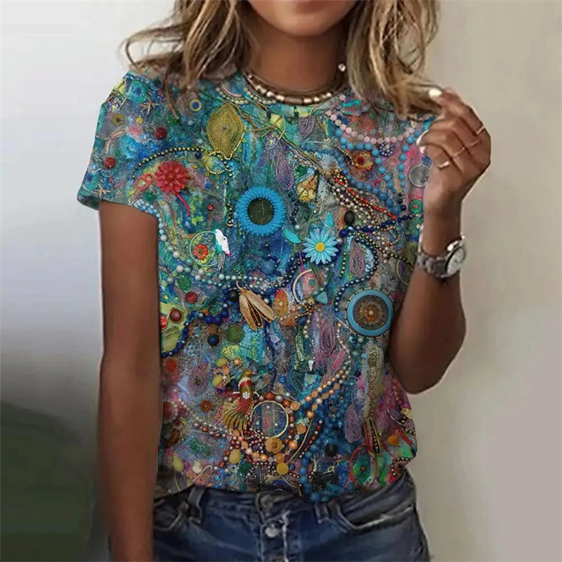 Harajuku New 3D Persia And Ind - đánh giá và giá Summer Clothing India