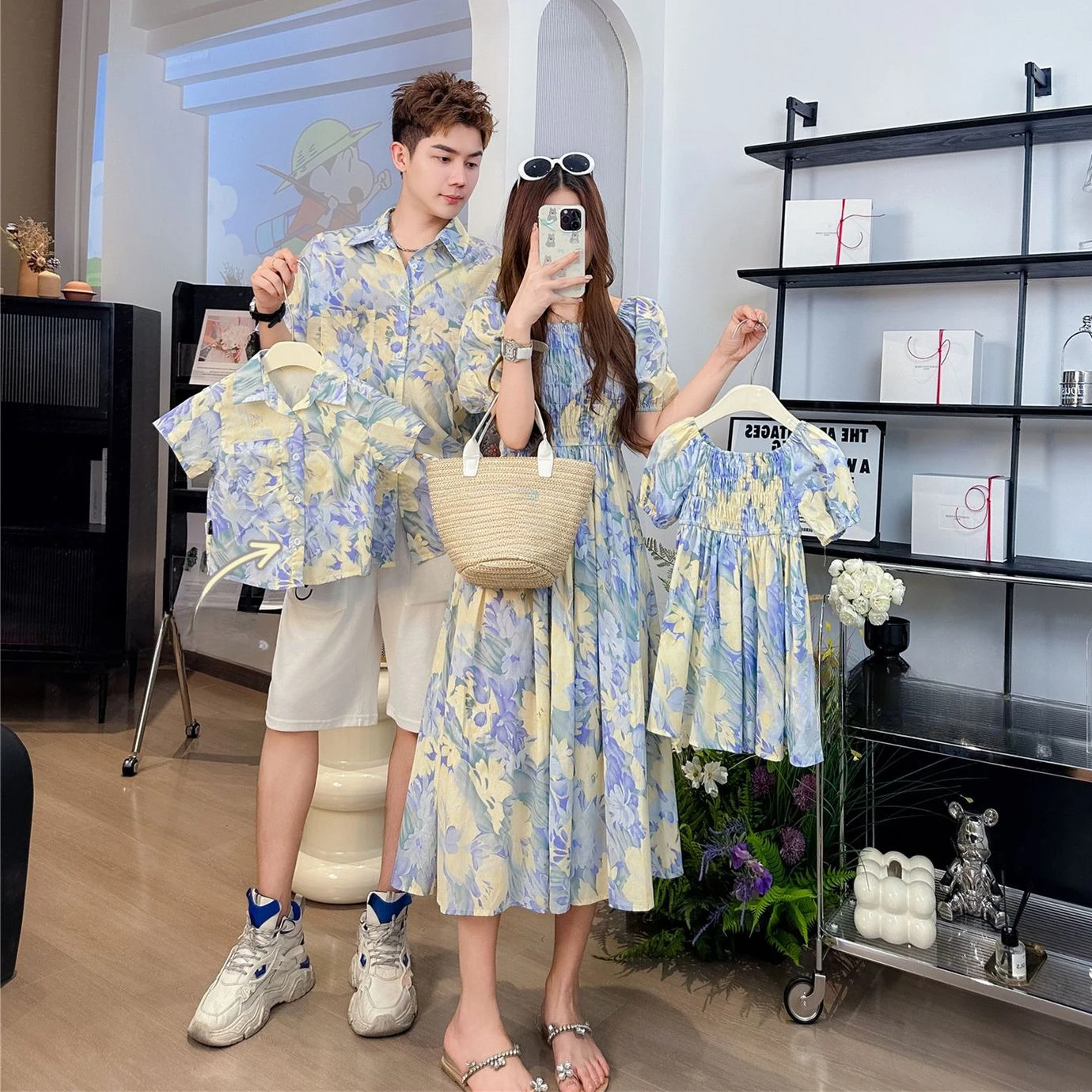 Holiday Look Family Matching C - đánh giá và giá Summer Clothing Looks