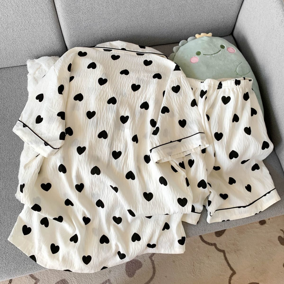 Women's Summer Thin Pajamas wi - đánh giá và giá Summer Clothing Sets Women