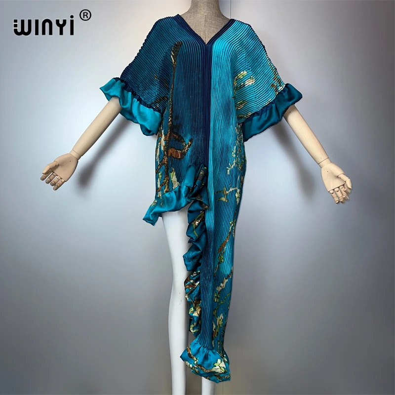 WINYI Women's Pleated Maxi Par - đánh giá và giá Summer Clothing H&M