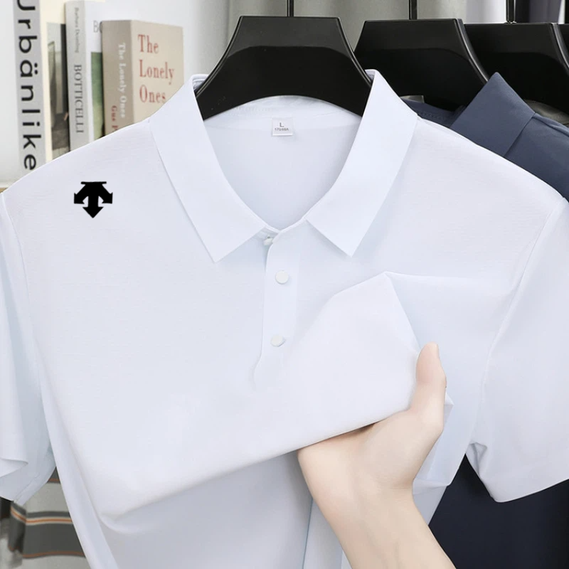 Men Luxury Embroidery Polo Shi - đánh giá và giá Summer Golf Clothing