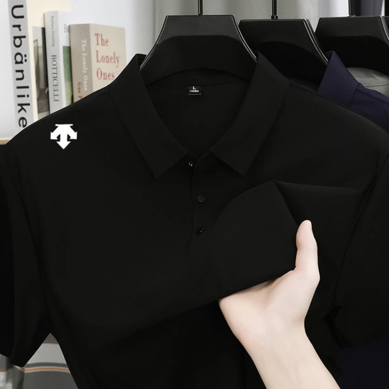 Men Luxury Embroidery Polo Shi - đánh giá và giá Summer Golf Clothing
