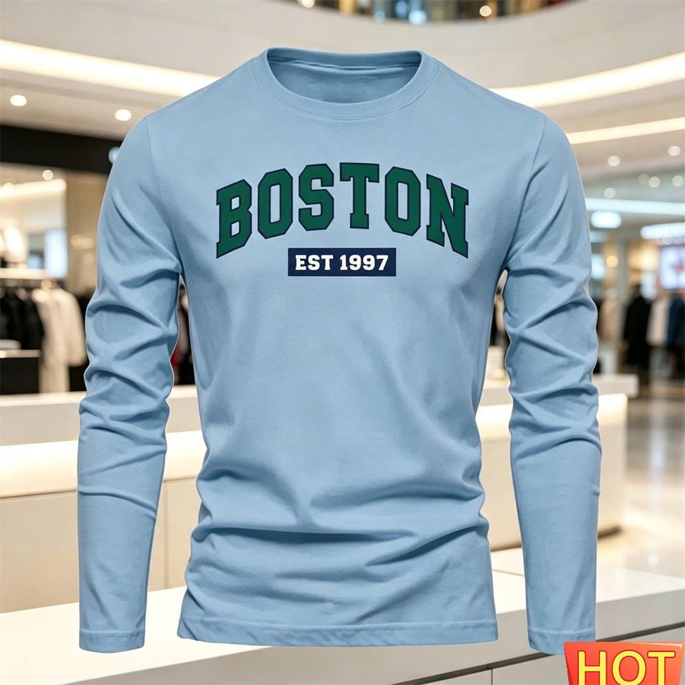 Autumn Summer Men's long sleev - đánh giá và giá Summer Clothing Guys