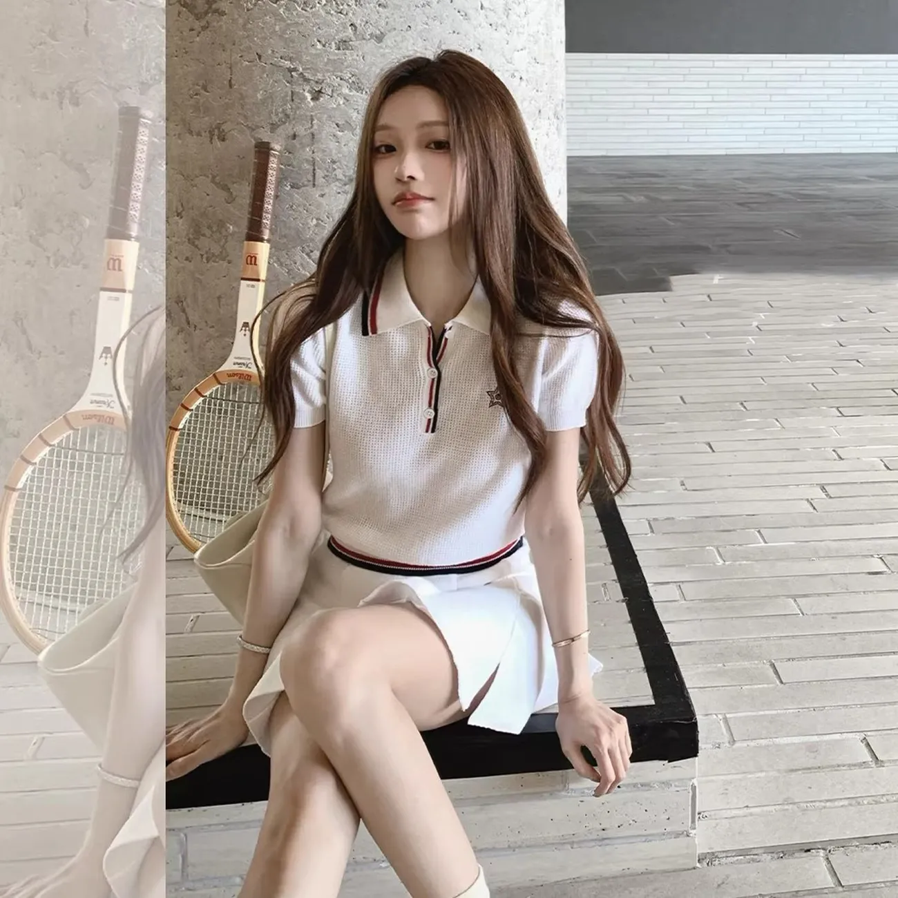 Summer Women Tennis Series Waf - đánh giá và giá Summer Golf Clothing