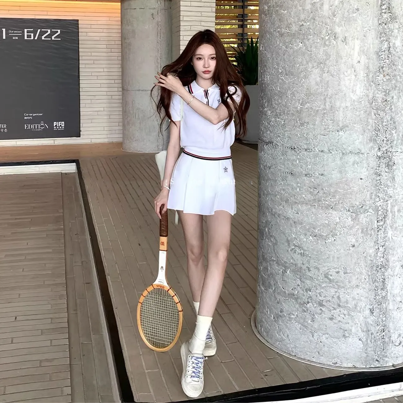 Summer Women Tennis Series Waf - đánh giá và giá Summer Golf Clothing