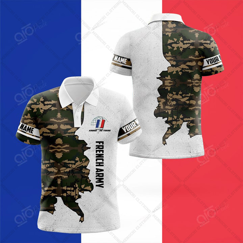 Custom Name France Flag Graphi - đánh giá và giá Summer Clothing Name