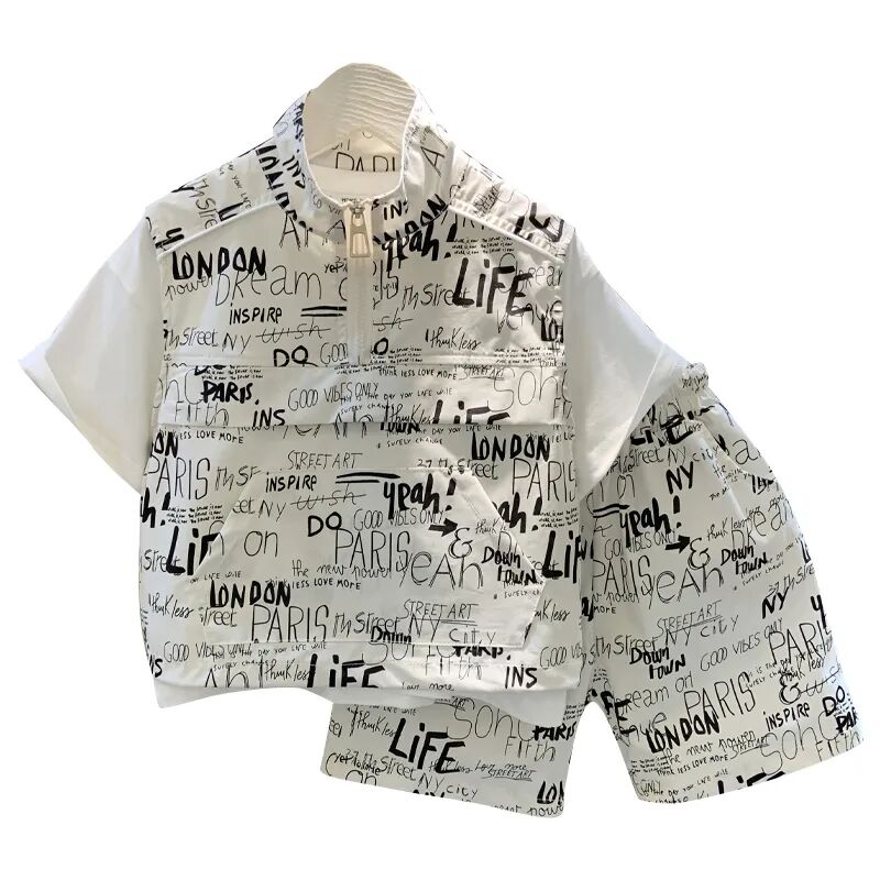 Boys Summer Clothing Set 2024  - đánh giá và giá Summer Clothing Drawing