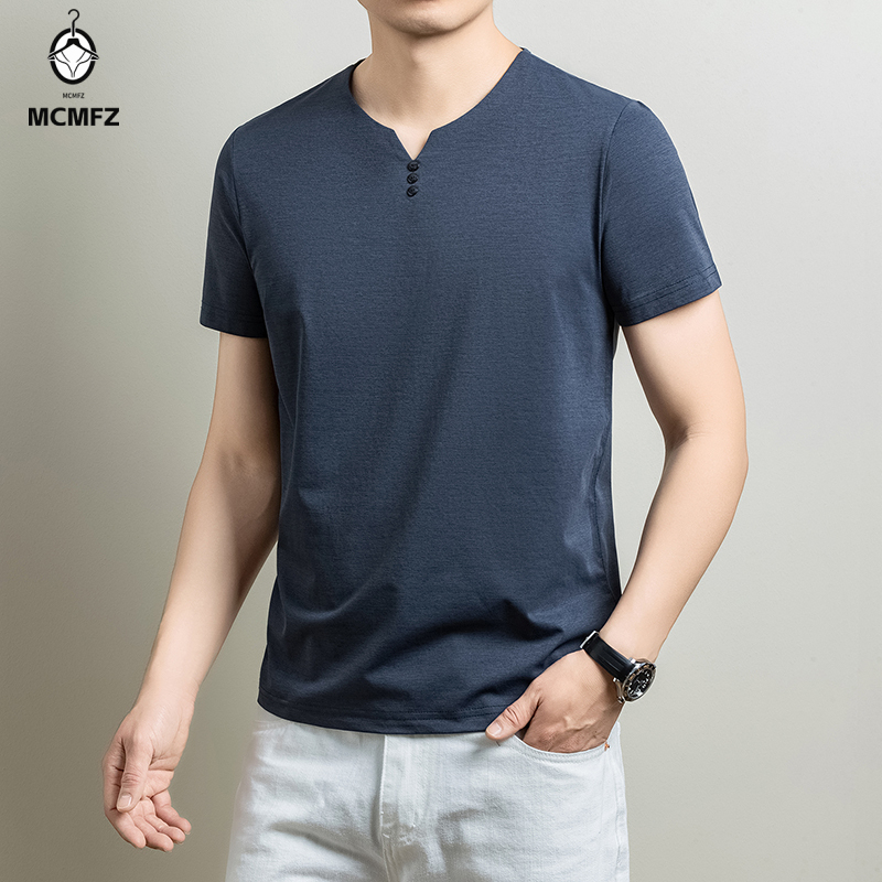 Mens Basic Henley T Shirt Comf - đánh giá và giá Summer Clothing Guys