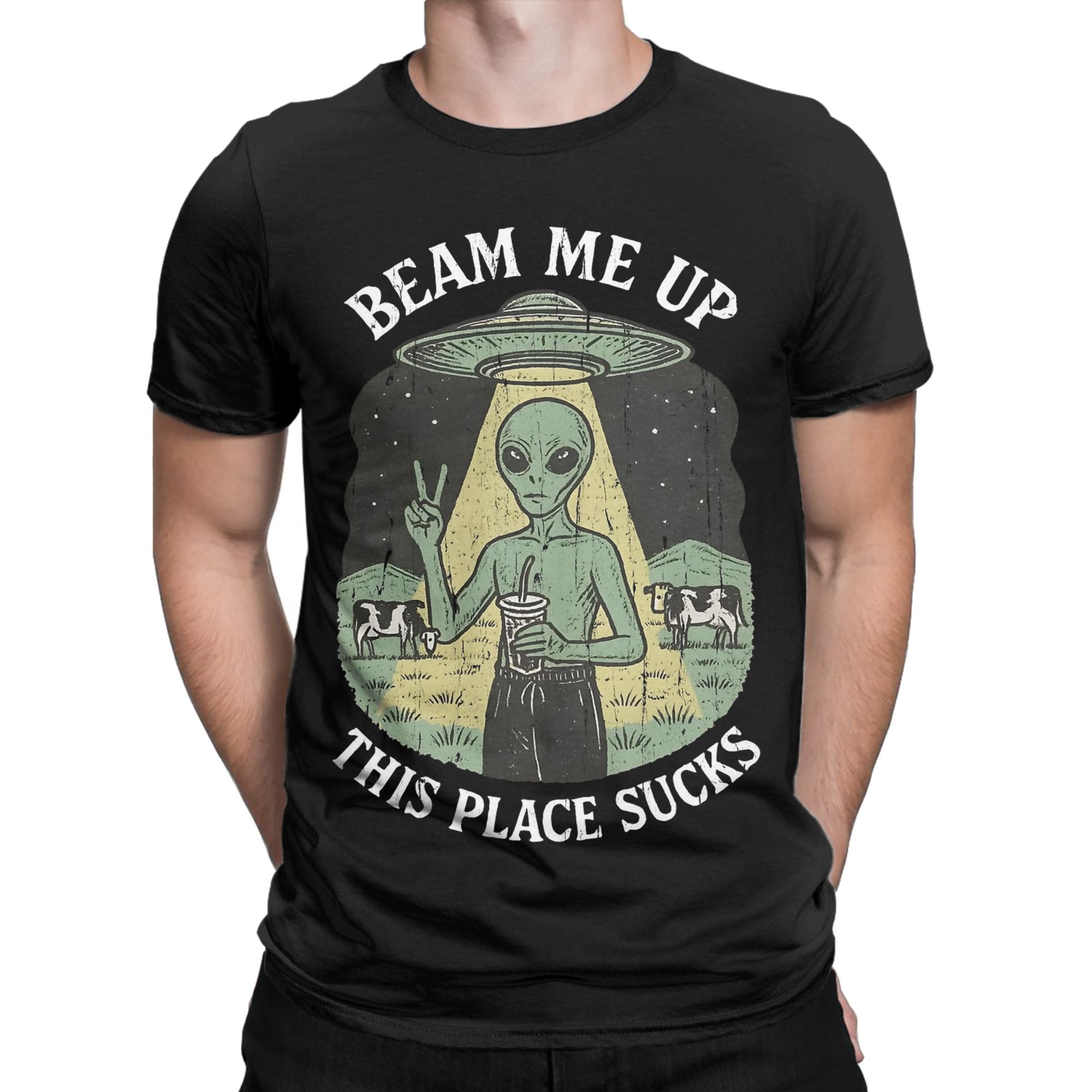 Funny Beam Me Up This Place Su - đánh giá và giá Summer Clothing Places