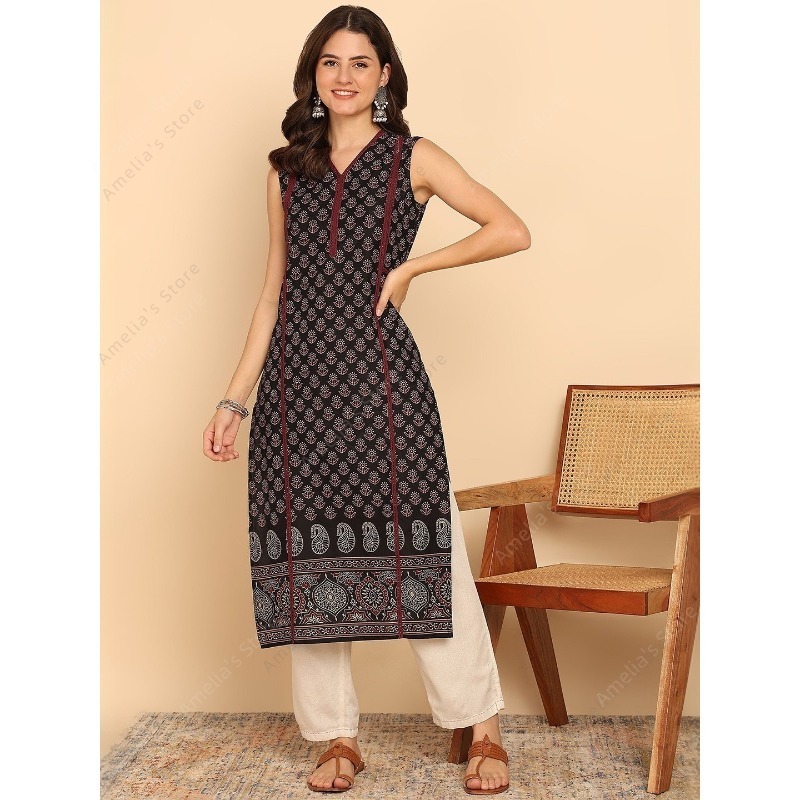 Indian Ethnic Style Women's Bl - đánh giá và giá Summer Clothing India