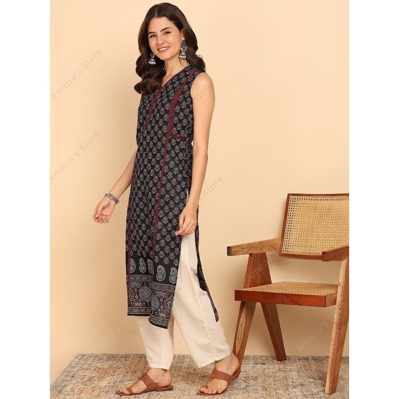 Indian Ethnic Style Women's Bl - đánh giá và giá Summer Clothing India