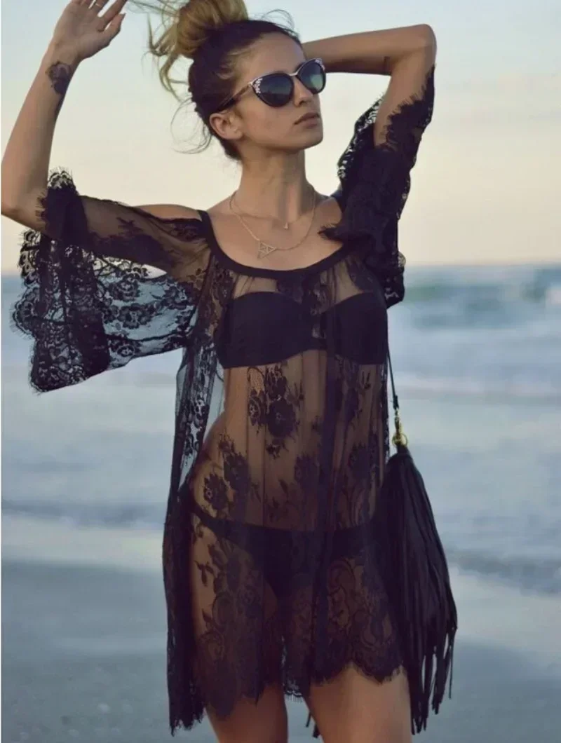 Black White Off Shoulder Lace  - đánh giá và giá Xl Summer Clothing