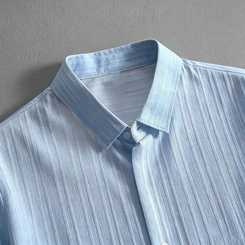 2026 New Men Vertical Wrinkle  - đánh giá và giá Summer Clothing Guys