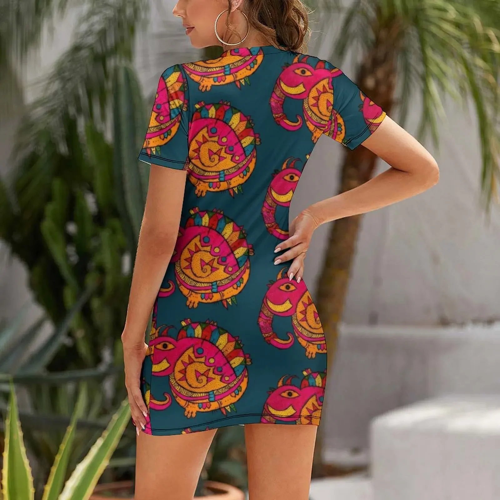 Elephant in beautiful India by - đánh giá và giá Summer Clothing India