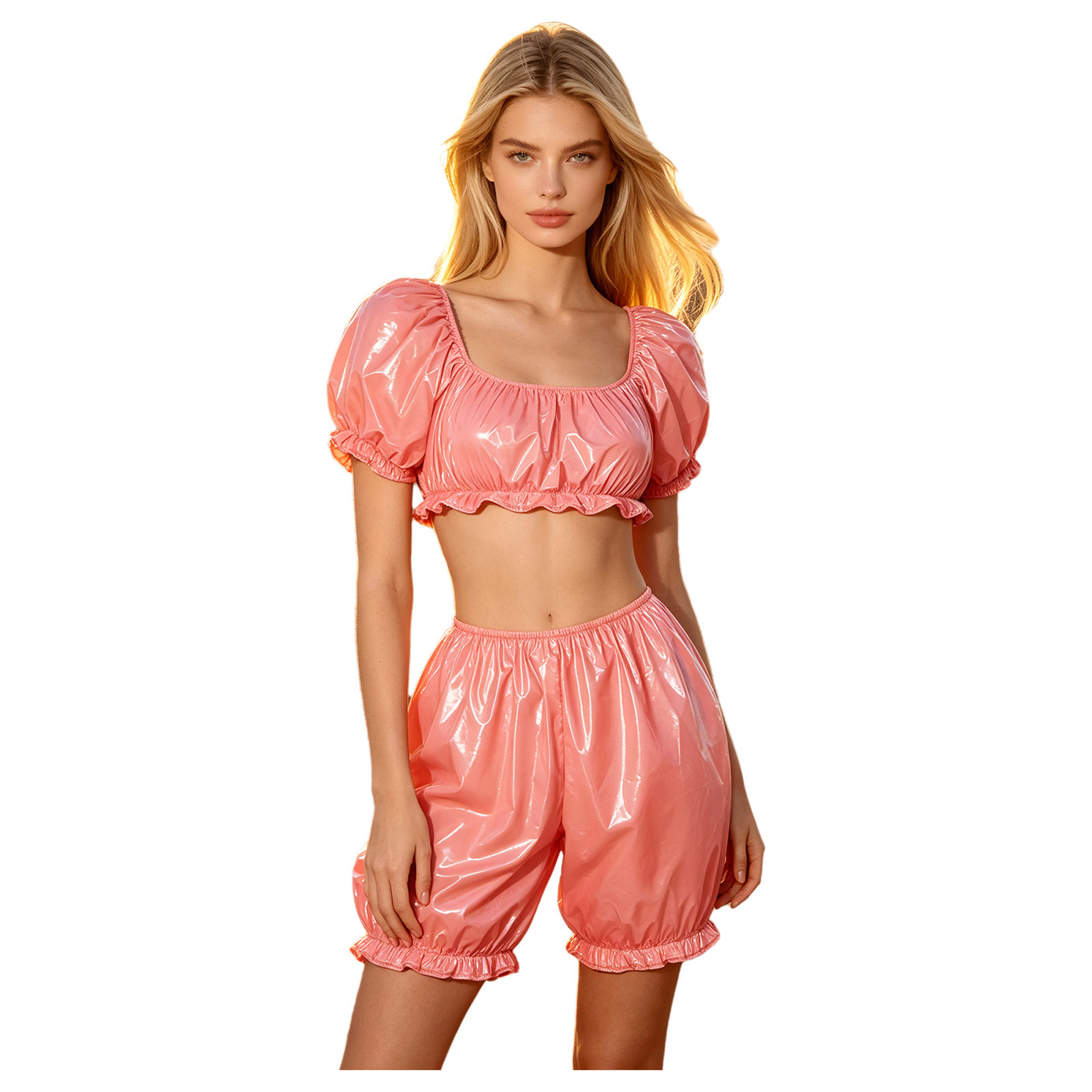 Womens Wet Look PU Leather Clu - đánh giá và giá Summer Clothing Cheap
