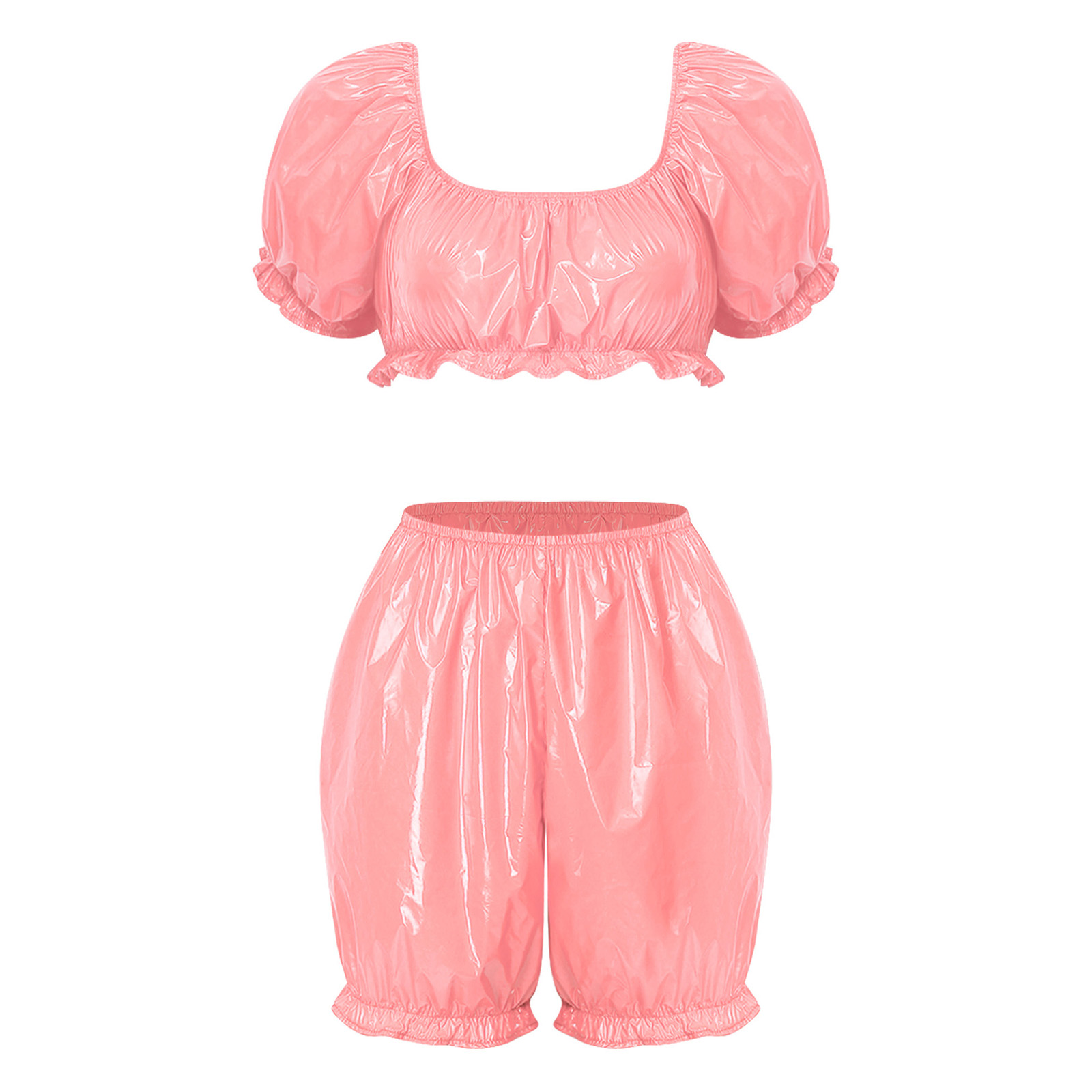 Womens Wet Look PU Leather Clu - đánh giá và giá Summer Clothing Cheap