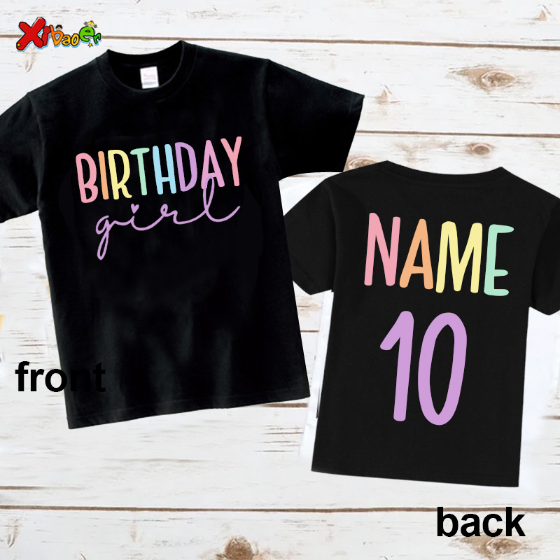 Birthday Girl T Shirt Party Ou - đánh giá và giá Summer Clothing Name