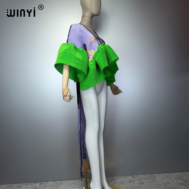 WINYI Women's Pleated Maxi Par - đánh giá và giá Summer Clothing H&M