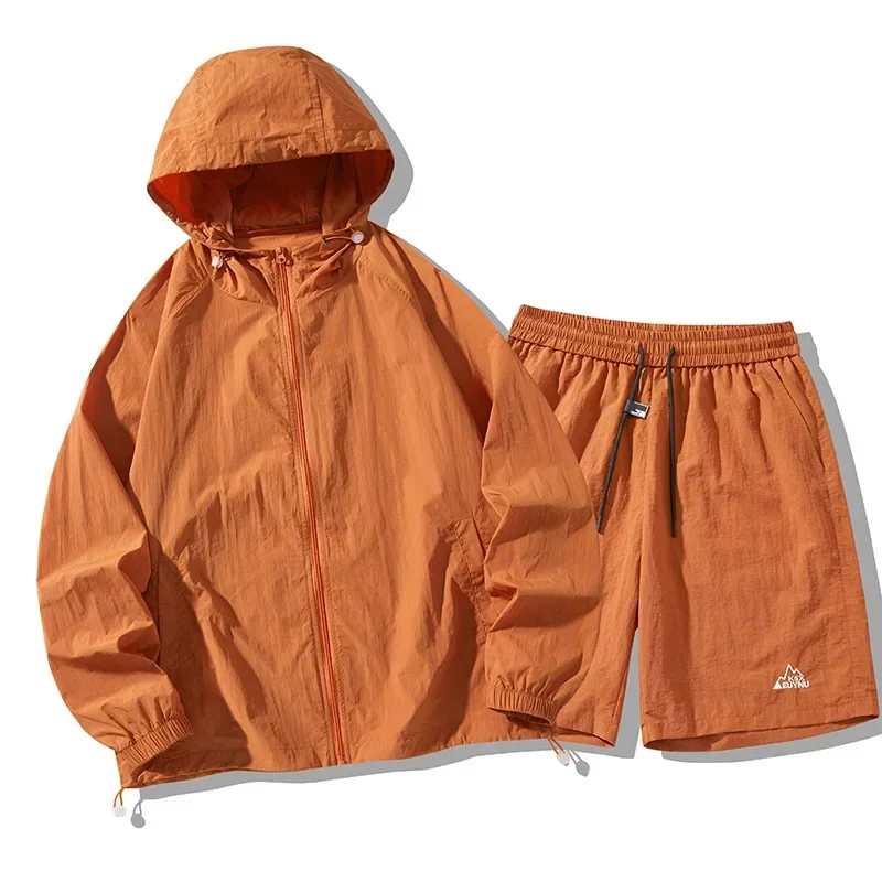 Ice Silk Outdoor Sun Protectio - đánh giá và giá Summer Clothing Sets Women